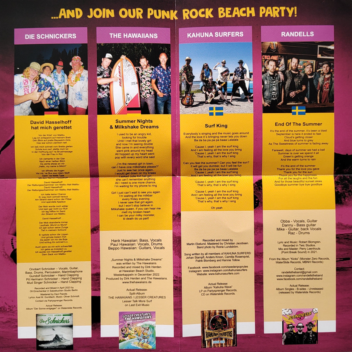 Welcome to Rockaway Beach compilation (Japanese CD version with