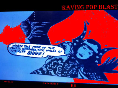 Raving Pop Blast Magazine Issue 6 main photo