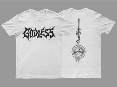 GODLESS - Infernus T-shirt (White) main photo