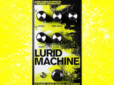 Limited Edition ‘Lurid Machine' Extended Range Musical Instrument Pre-Amp System main photo