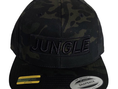 Jungle Black Multicam Snapback with black logo main photo