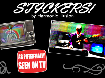 Harmonic Illusion Stickers | Harmonic Illusion