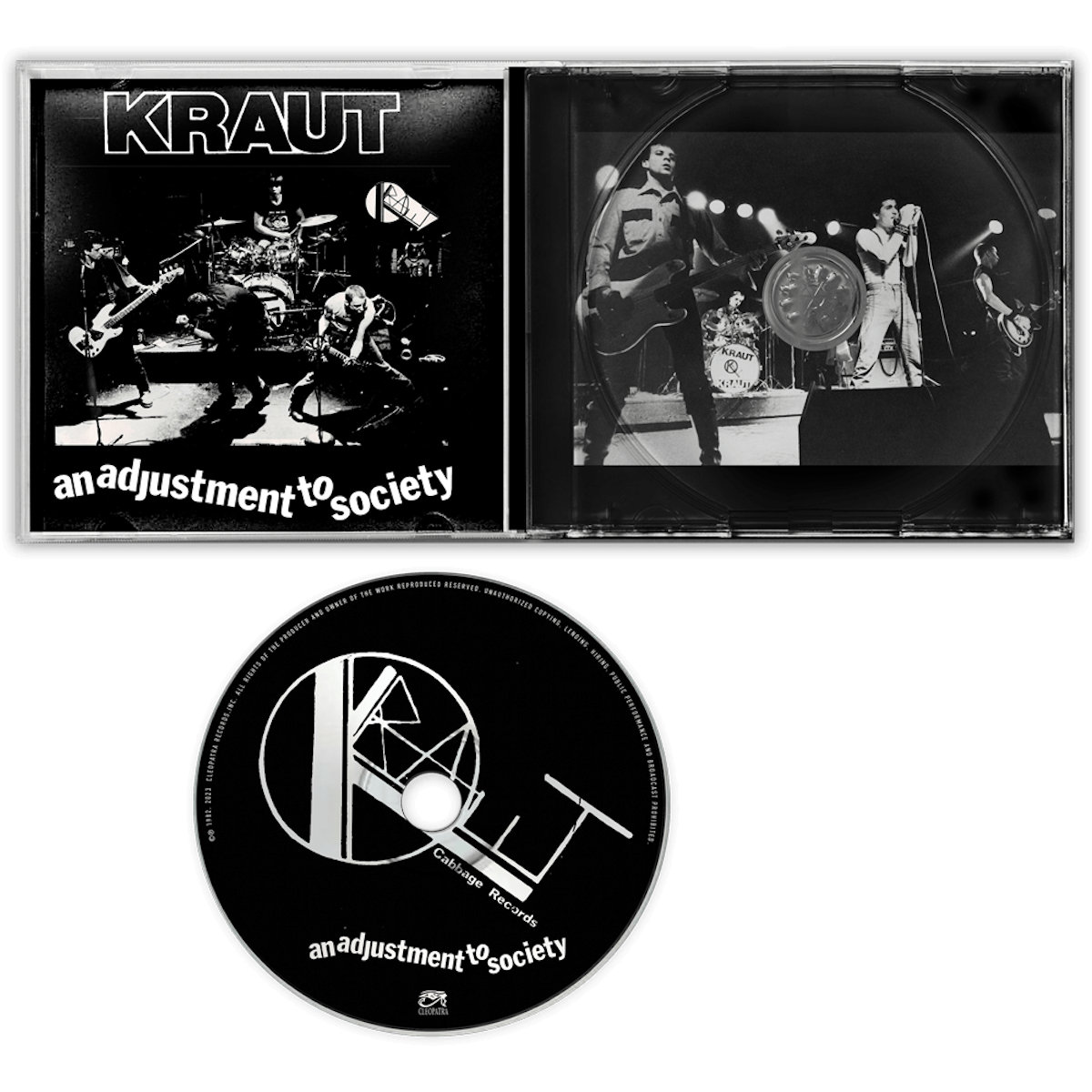 洋楽 Kraut UK CD An Adjustment to Society | Kraut | Cleopatra Records