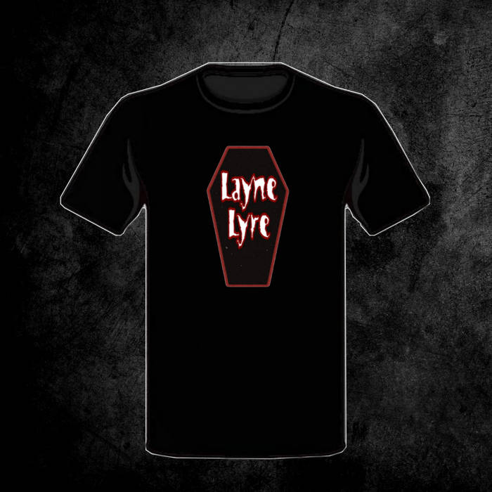Layne Lyre Coffin Full Name logo T-Shirt