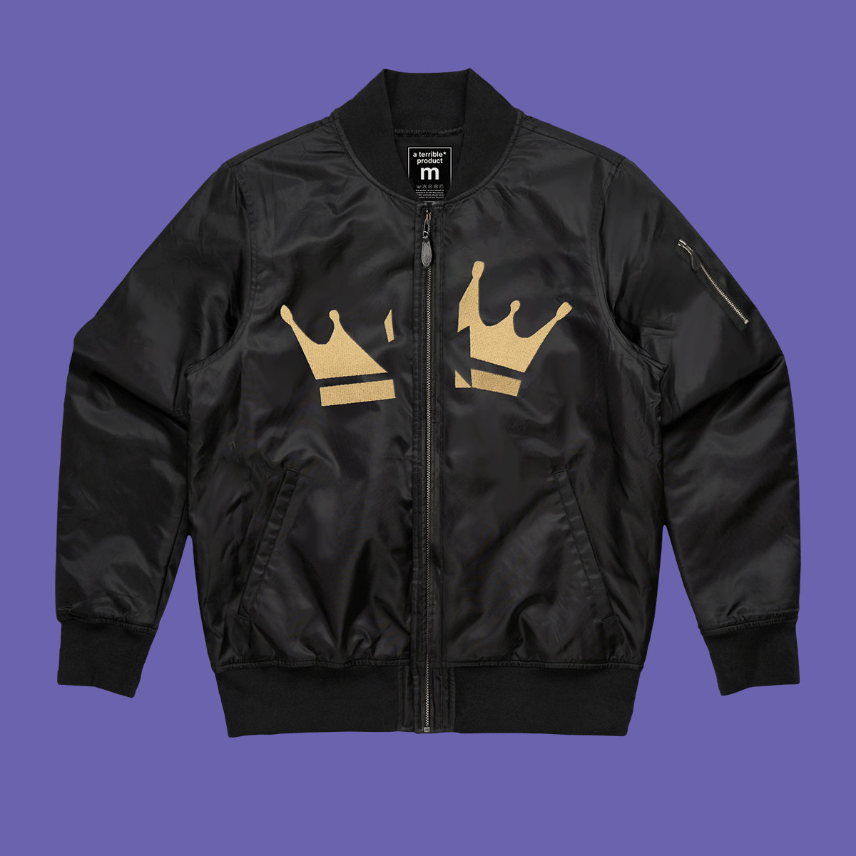 King shop bomber jacket