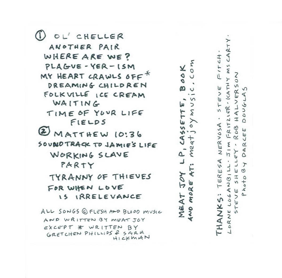 MEAT JOY LO FI LIVE 8285 Meat Joy