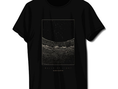 T-Shirt "Walls of Light" - black main photo