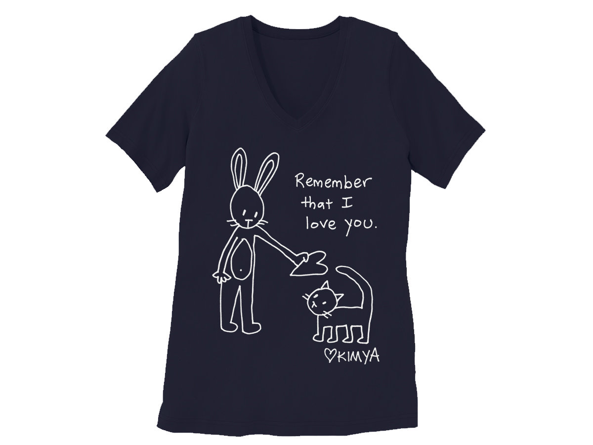 Remember that I Love You T-Shirt (Black T-Shirt) | Kimya Dawson