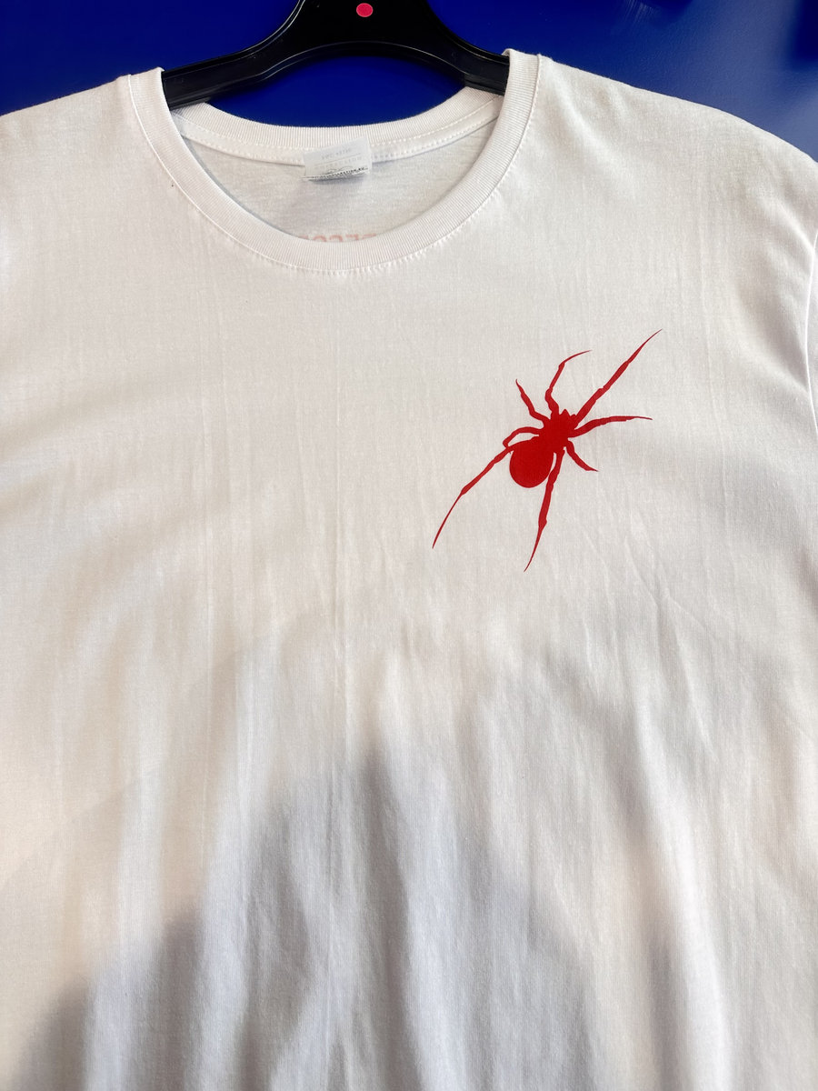 RND.R] Spider T-Shirt White / Red | RND. Records