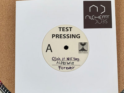 NEW TEST PRESSING! - Ojah feat. Nik Torp - Forever (ALDBS7018TP) main photo