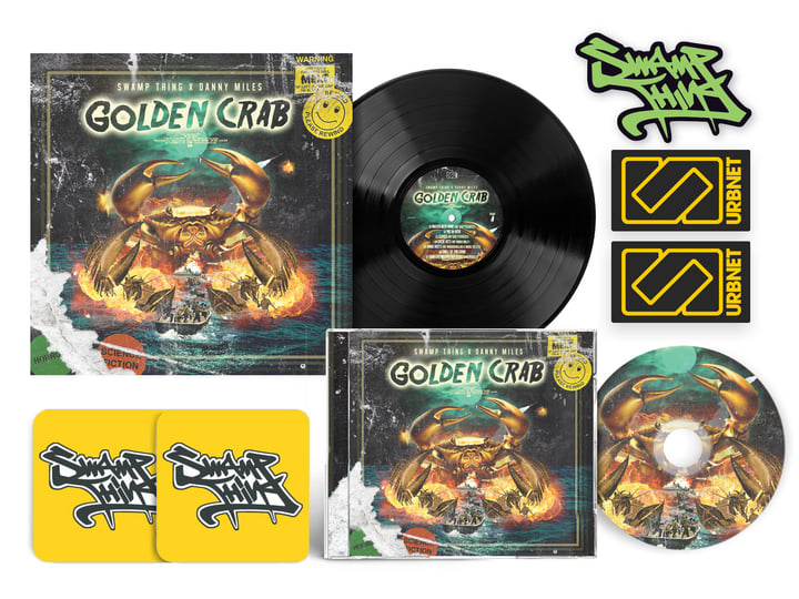 Golden Crab | Swamp Thing x Danny Miles | Swamp Thing