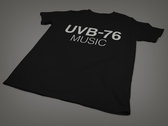 UVB-76 MUSIC TEE BLACK photo 