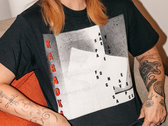 "a safe place for negative space" shirt photo 