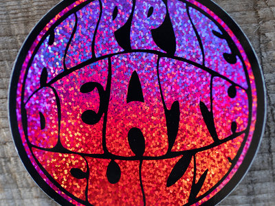 HIPPIE DEATH CULT Sparkle Logo Sticker main photo