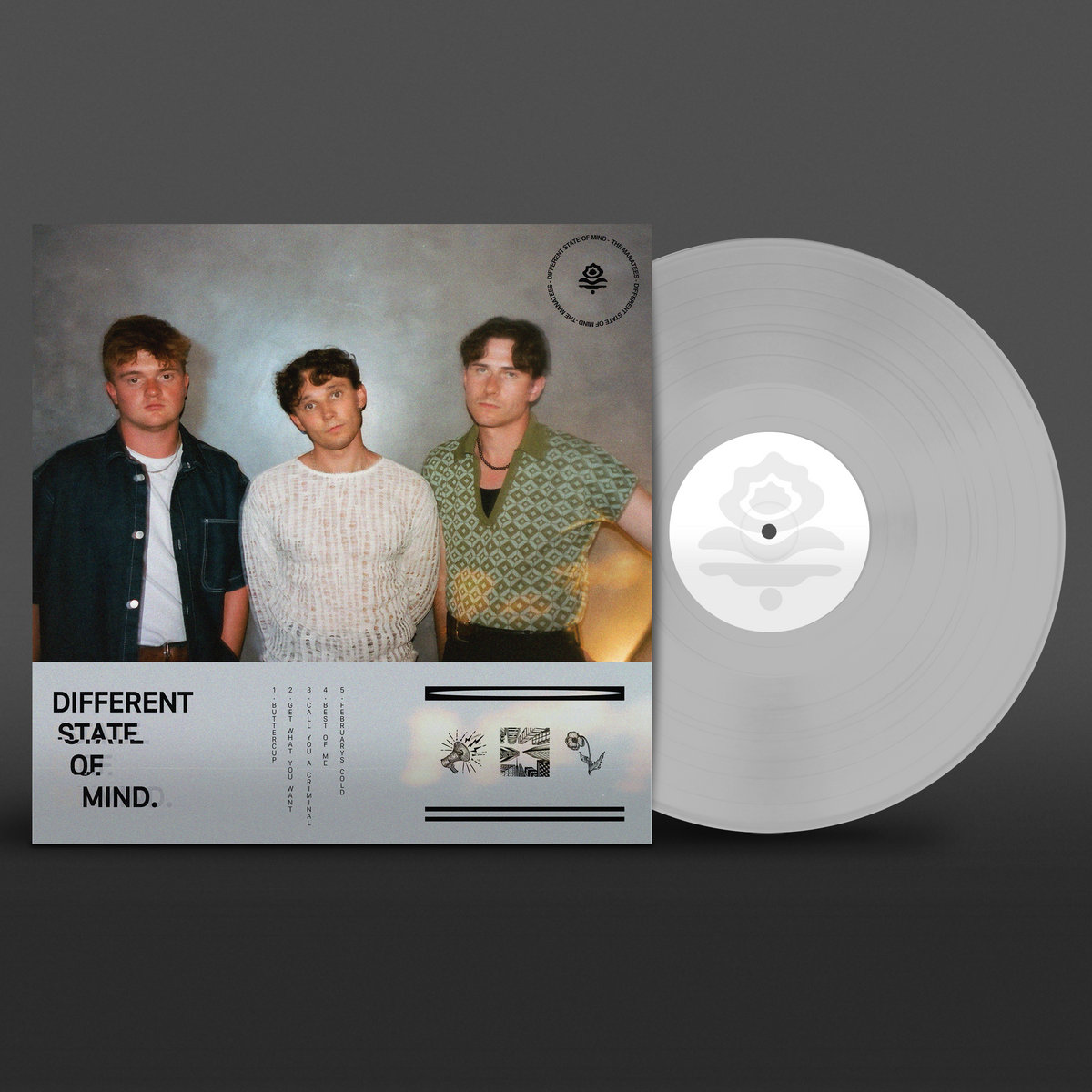 Signed Limited Edition 10" Vinyl 'Different State Of Mind' EP