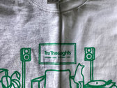 Tru Thoughts "Sofa" T-Shirt - Green photo 
