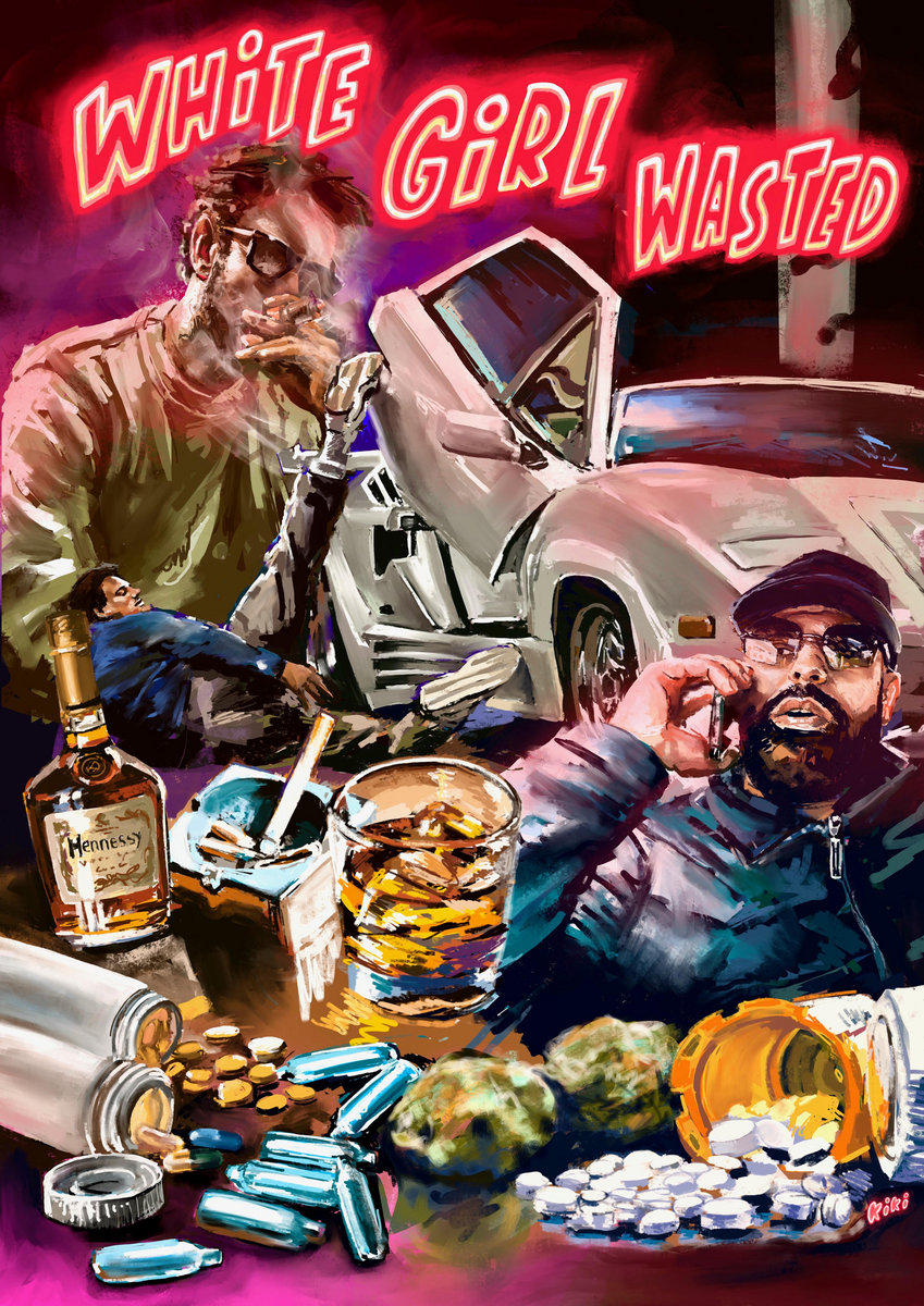 【2025新春福袋】 White Girl Wasted Tee | SONNYJIM ミュージシャン