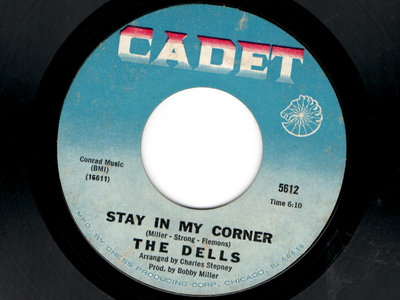 STAY IN MY CORNER - THE DELLS - VG- main photo