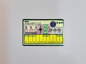 Mini Synth 2 Pack Stickers 2" x 1.3" photo 