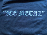 Black "Ice Metal" logo tee (Limited!) photo 