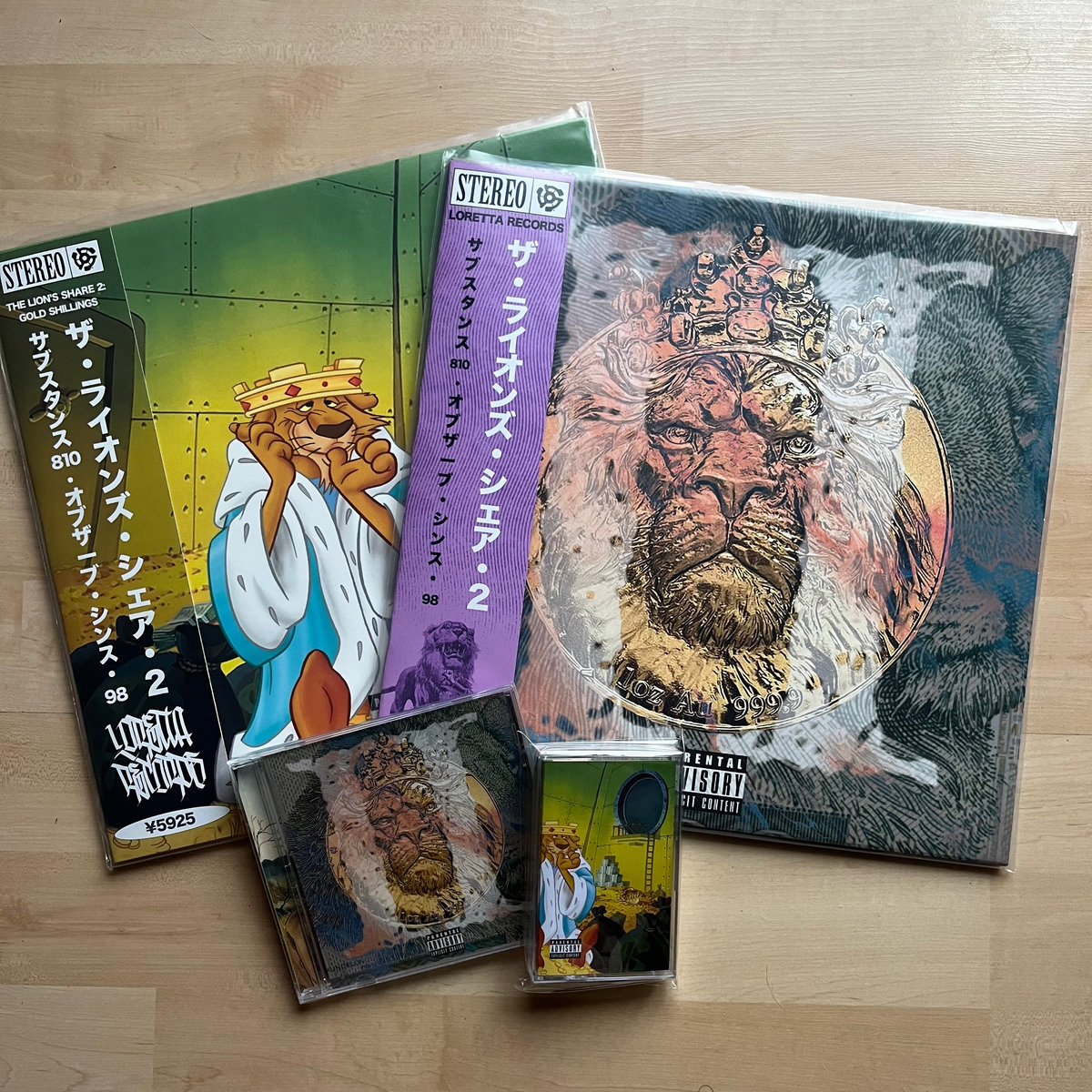 Substance810, Observe Since '98 – The Lion's Share – Vinyl