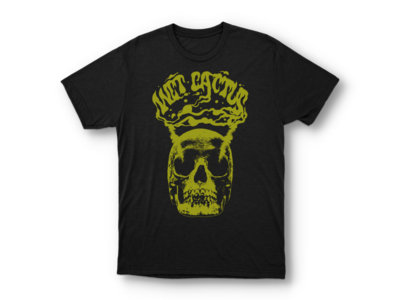 Wet Catus Smoke Skull Black T-shirt main photo