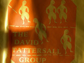 100% cotton tote bag with The David Tattersall Group design in Orange photo 