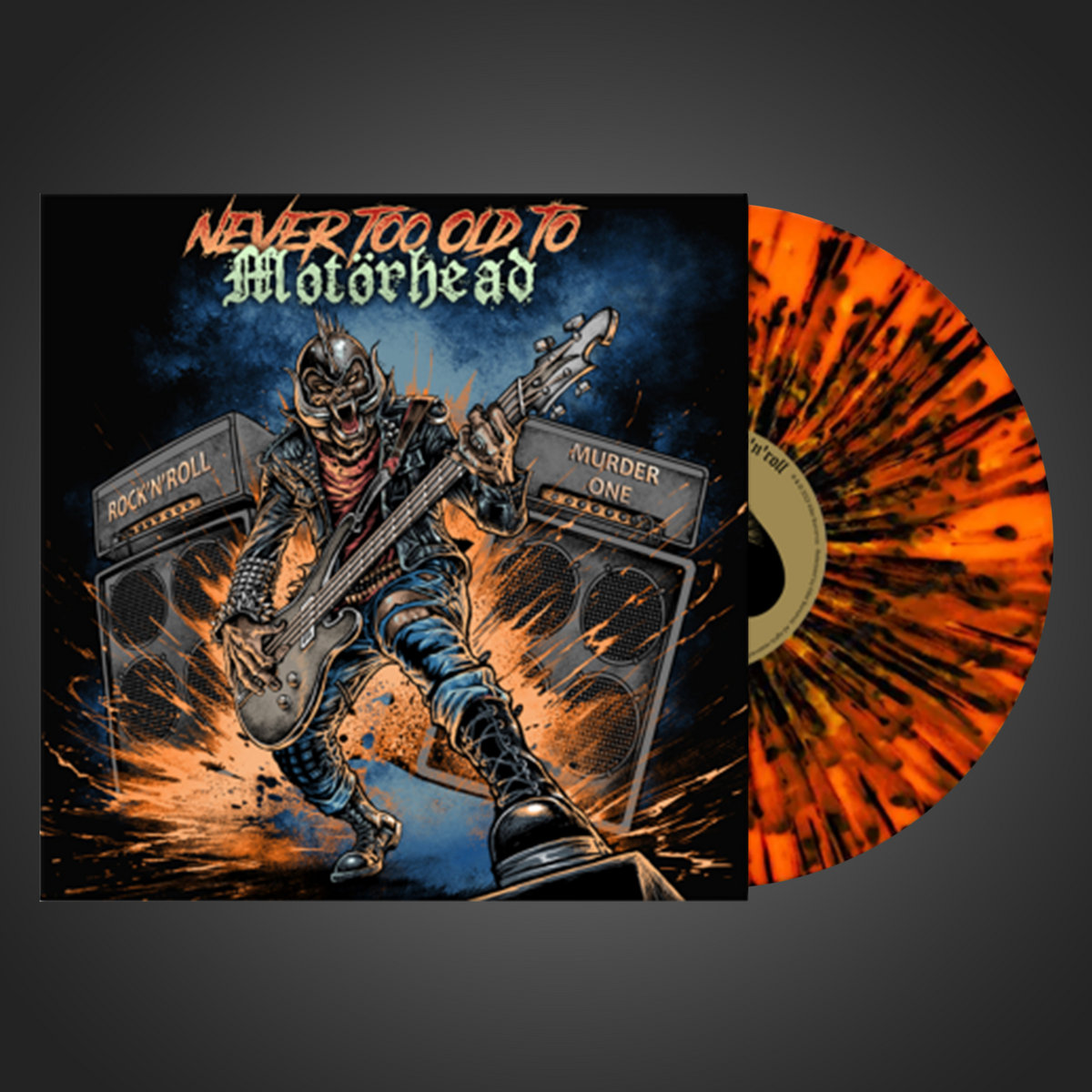 Orange Splatter Vinyl - Never Too Old to Motörhead (Tribute