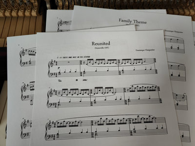 Somerville Original Soundtrack Piano Sheets main photo