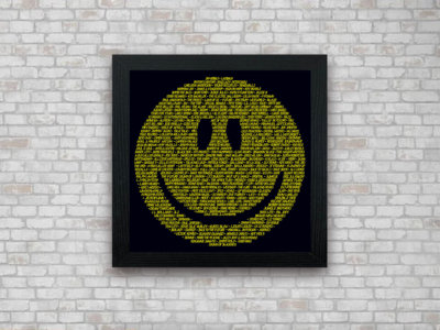 Limited edition 20 x 20 Inch Smiley Acid Riot Prints main photo