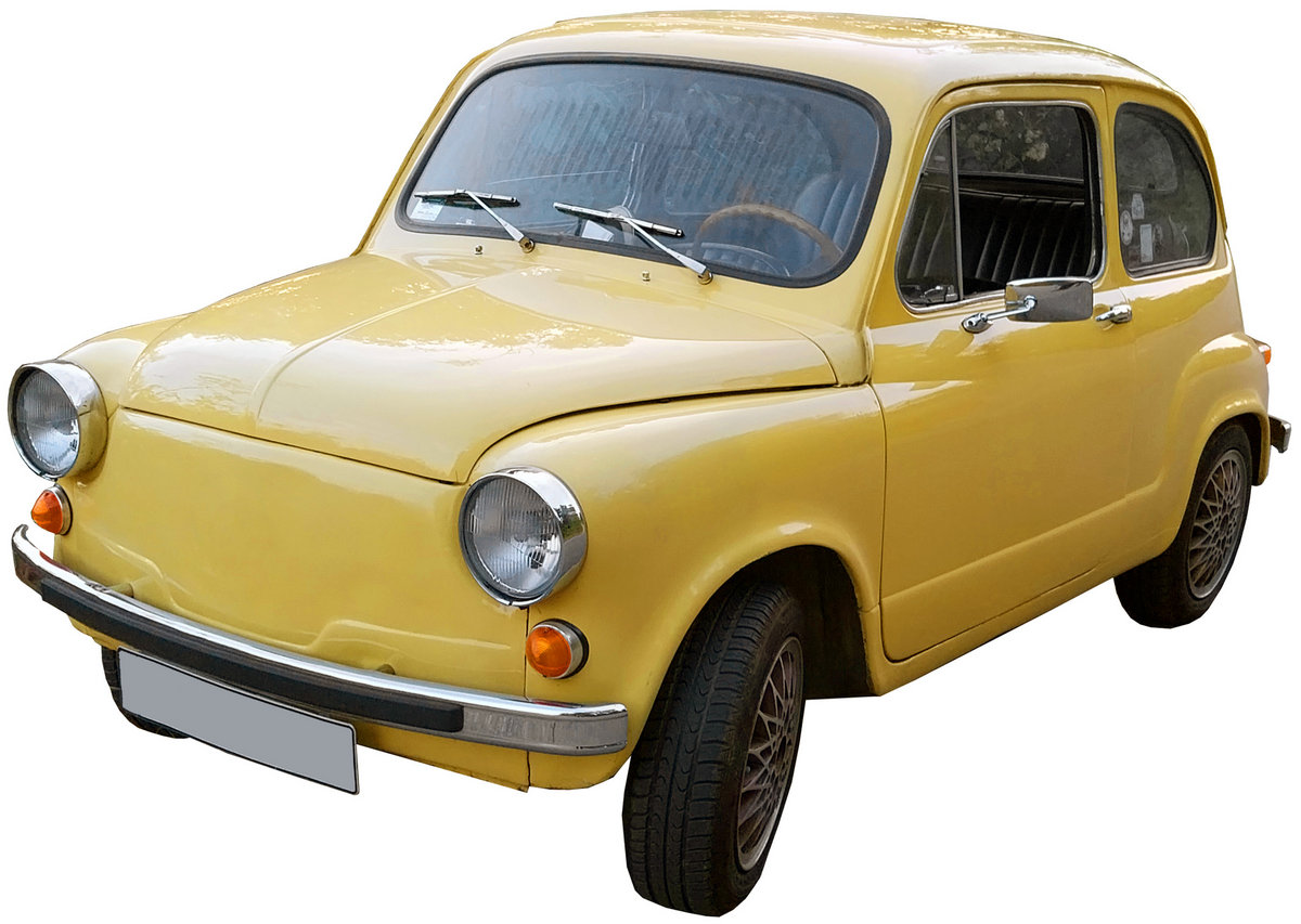 Fiat 600 1955 city car photo detail