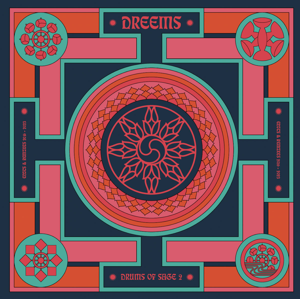 Dreems Drums Of Sage 1 2 レコード２枚セット 0033873934_10.jpg