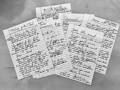 'Lascivious' Original Penned Manuscript Lyrics - Only one available. photo 