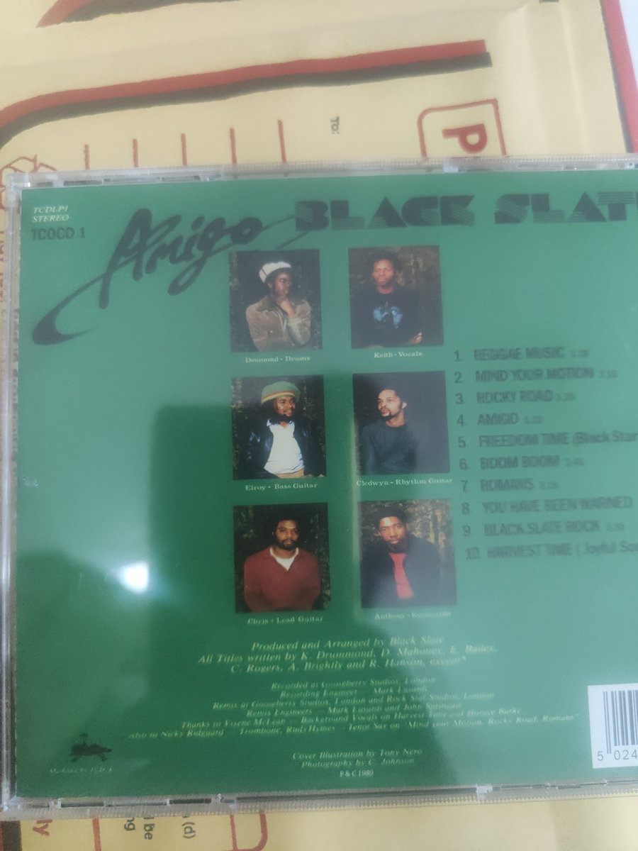 英LP Black Slate Amigo TCDLP1 TCD Records UK /00250 Amigo | Black Slate