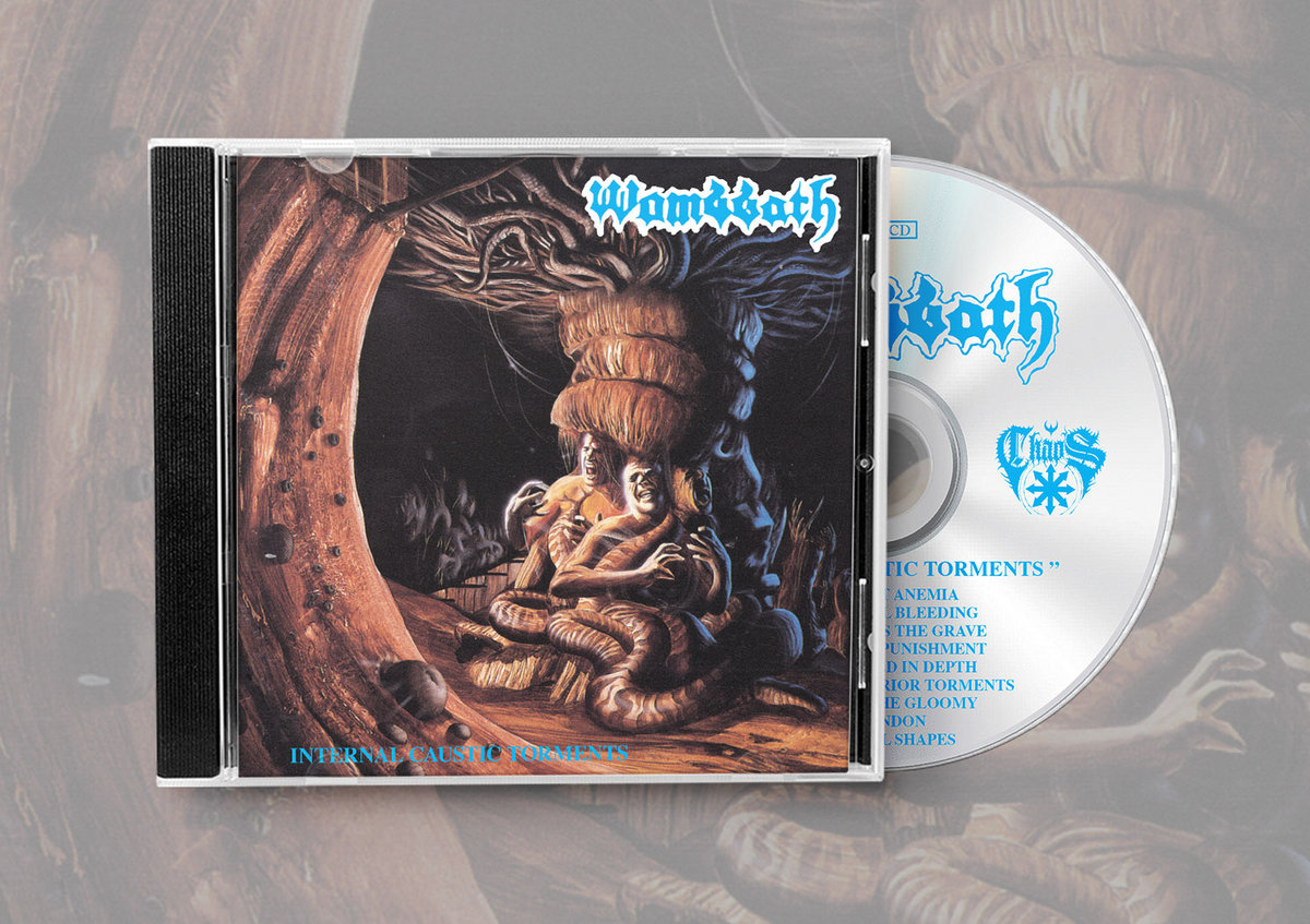 洋楽 WOMBBATH CARBONIZED Internal Caustic Torments | Wombbath | Pulverised Records