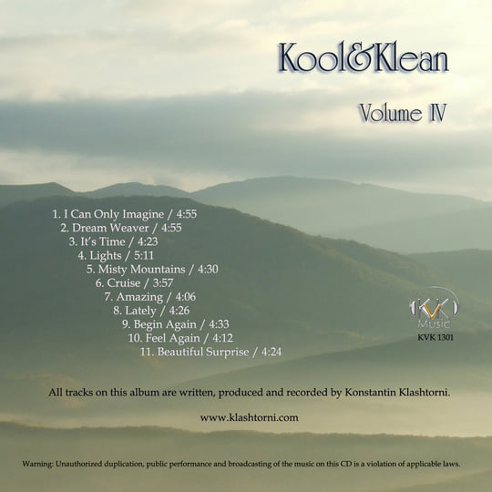 Kool&Klean - Volume IV | Konstantin Klashtorni Kool&Klean - Volume IV | Konstantin Klashtorni