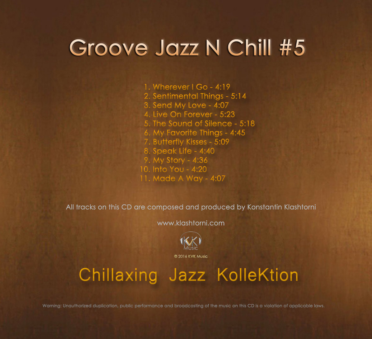 Chillaxing Jazz KolleKtion - Groove Jazz N Chill #5