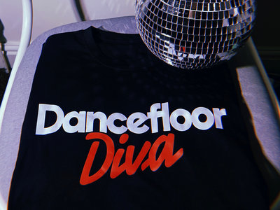 "Dancefloor Diva" Black T-Shirt main photo
