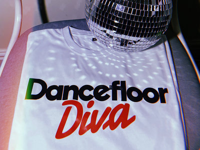 "Dancefloor Diva" White T-shirt main photo
