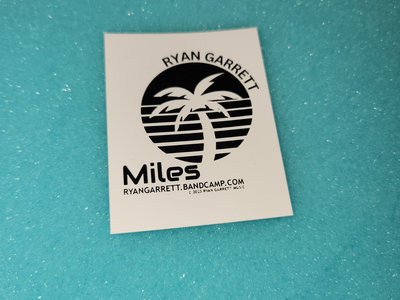 MILES Vinyl Sticker main photo