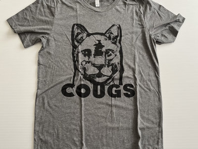 Cougars T-Shirt (Black ink on heather grey) main photo