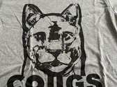 Cougars T-Shirt (Black ink on heather grey) photo 