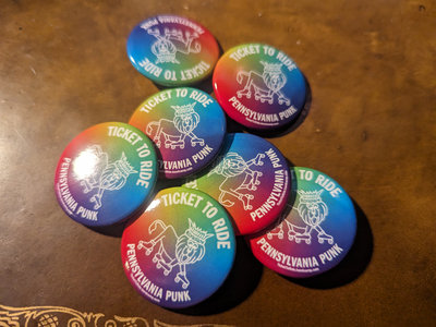 TTR PA Punk "Roller King" Pride Buttons main photo