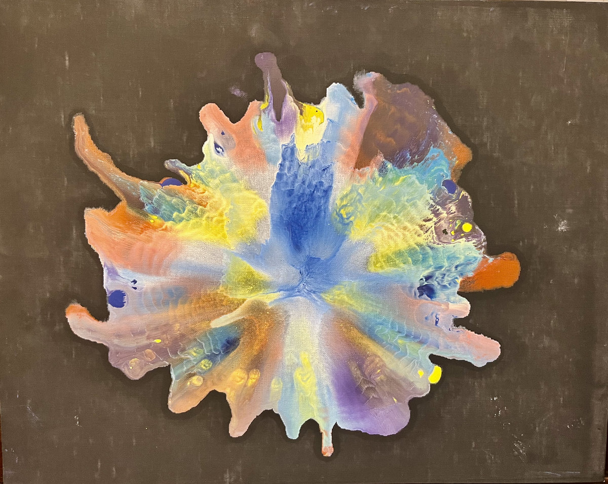 Original painting by Raja Ram 'DIORAMA' Raja Ram Art