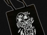 FRANTIC FEEL tote bag / black photo 