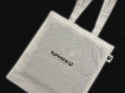 FRANTIC FEEL tote bag / white main photo