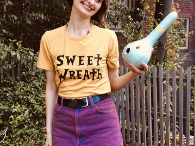 Sweet Wreath Mustard Triblend Shirt main photo