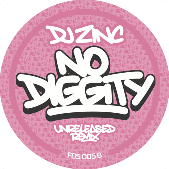 Shook Ones Remix/No Diggity Remix - digital/vinyl | dj zinc