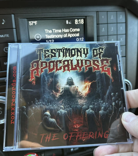 Sacrament - Testimony of Apocalypse Lyrics and Tracklist