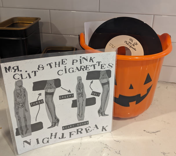 Mr. Clit & the Pink Cigarettes / NightFreak split | Various Artists